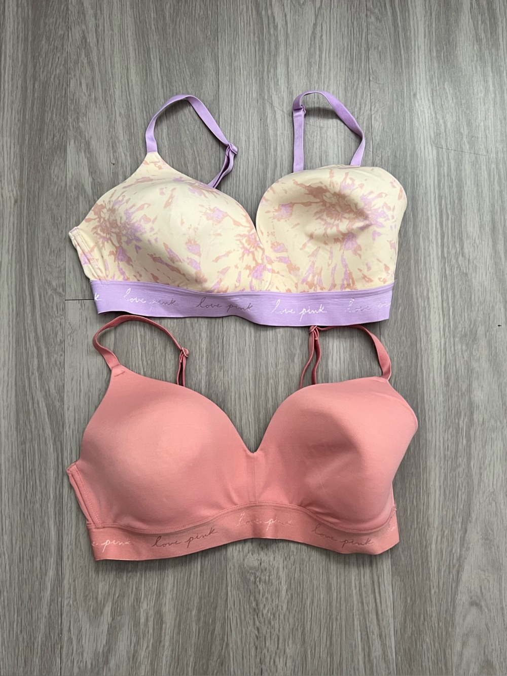 PINK Victoria’s Secret Wireless Lightly Lined Bra Bundle 38C - Picture 2 of 7